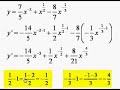 Derivada de un Polinomio