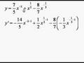 Derivada de un Polinomio