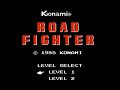 the gameplay video of road fighter for nes. created by konami.
