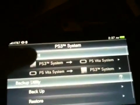 how to transfer ps3 games to a ps vita