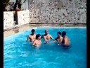 Nado sincronizado em Santa Izabel