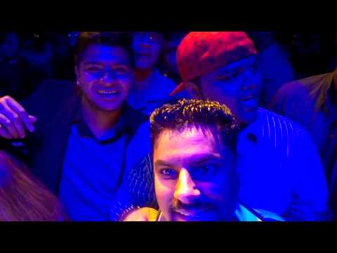 Dancing at Yo Yo Honey Singh's Concert.