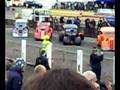 Parade of dragsters at Bulldog Bash 2008