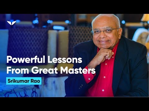 Powerful Lessons from Great Masters - How to Build a Life, and Not Just a Career