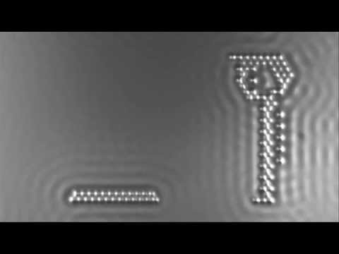 smallest - Science Videos- IBM's short film depicting a stick boy playing with his pet atom. Researchers made the animation using a scanning tunnelling microscope to m...