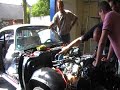 starting up engine starting up engine