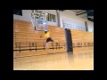 Gym Teacher does Between Legs DUNK!! - 5'11 Crazy 48 Vertical Leaper!