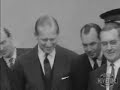 a young prince andrew gets a surprise on a visit to the aston martin factory(1964).....