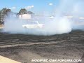 Blown V6 Bluebird Burnout Albury Autofest