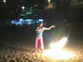 Globo ardiendo