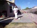 Details of down, stop and down, and moving down walk around
