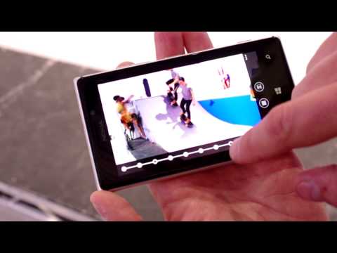 Nokia Lumia 925 smart camera demo