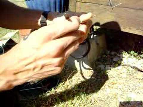 how to remove bike d-lock