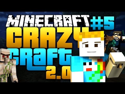 Minecraft: CRAZY CRAFT 2.0 - #5 | FAKE LUCKY BLOCKS