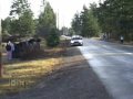 Icy Road & A One Car Rollover - Spanaway WA Icy Road & A One Car Rollover - Spanaway WA