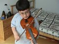 Daniel plays Bach Violin Concerto BWV 1041