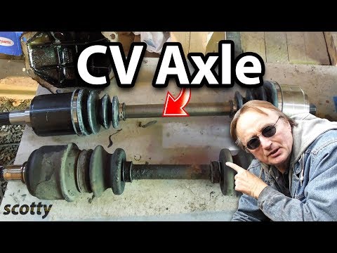 how to remove cv joint