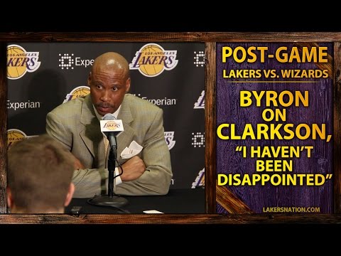 Video: Byron Scott After Jordan Clarkson, Wayne Ellington Combine For 46 Points