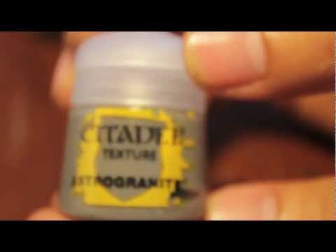 how to use gw texture paints