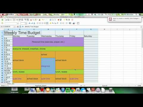 how to budget time
