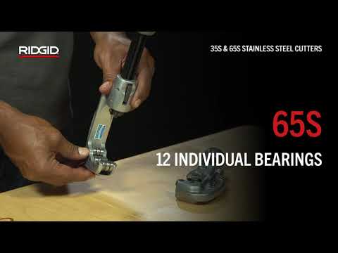 RIDGID® 35S & 65S Stainless Steel Tubing Cutters