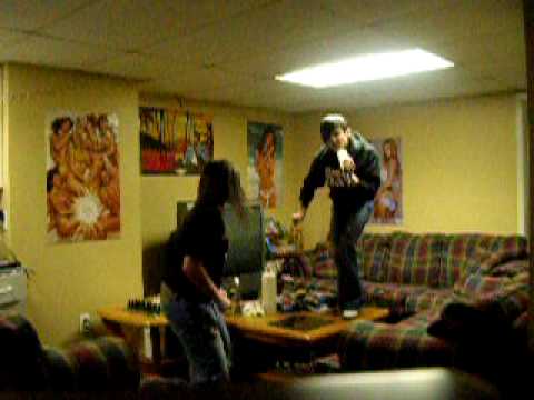 Gay God and Alyssa dance to Hellogoodbye