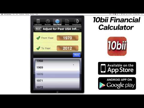 how to adjust by inflation