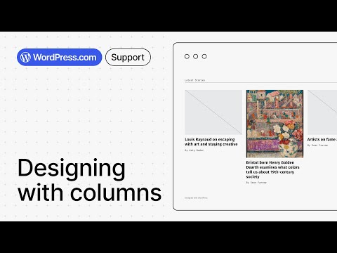 Columns block – WordPress.com Support