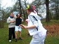 this is now finaly tenten's turn to play blind mans buff we spelt on all of them buff insead of bluff so we've had to keep it this way lol