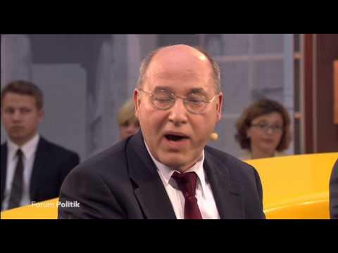Gregor Gysi im FORUM POLITIK zur Finanzkrise und einer europäischen Verfassung  15.05.13