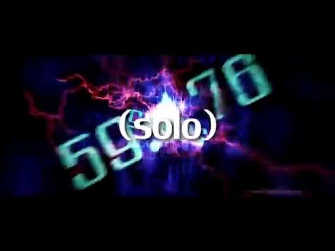 Screenshot of lyrics video for 'Sunset 2063'