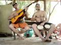 Mão e Felipe (o menos um) Reggae no Rio Jacuí