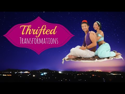 Thrifted Transformations | Ep. 8 (DIY Princess Jasmine & Aladdin Costume)