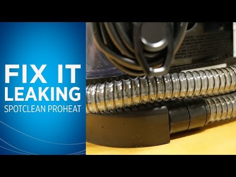 What to do if Your SpotClean Portable Carpet Cleaner is Leaking