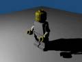 Walking minifig