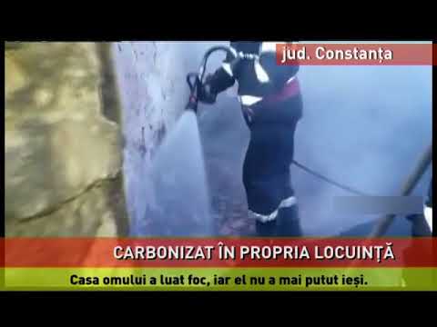 Incendiu într-o localitate constănțeană. Un bărbat a fost găsit carbonizat