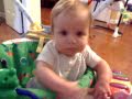 Charlotte in the bouncer