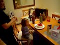 María soplando las velitas María soplando las velitas