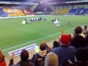 Airdrie United Fans At The  ALBA Challenge Cup 2008