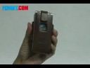 Brown Leather Pouch for Motorola RZR V3-Demo