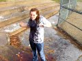 my girl ReZZ gettin drenched with 5 2liters of faygo