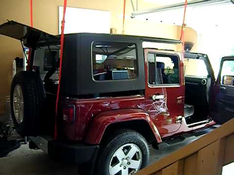 how to take hardtop off of jk