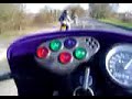 suzuki RMX50 overtaking NRG50 and aprilia RX50 on road trip
