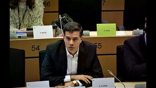 Gyürk András szakbizottsági felszólalása az Európai zöld megállapodás kapcsán 2020. január 23.