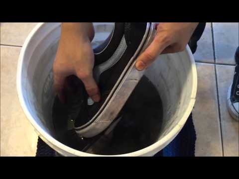 how to dye vans with rit