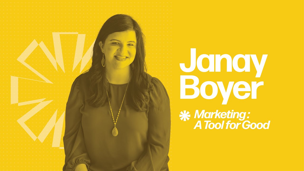 Topic: Marketing A Tool for Good  - OneSpark Janay Boyer