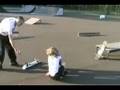 Brianna's skateboard wipe out!