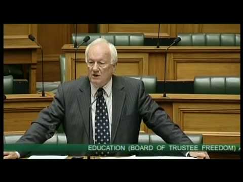 Education (Board of Trustee Freedom) Amendment Bill - First Reading - Part 12