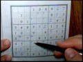 A Brief Sudoku Tutorial -- Complete Solution to a Basic Puzzle