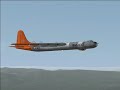 Convair FS2004 B-36 Flybys